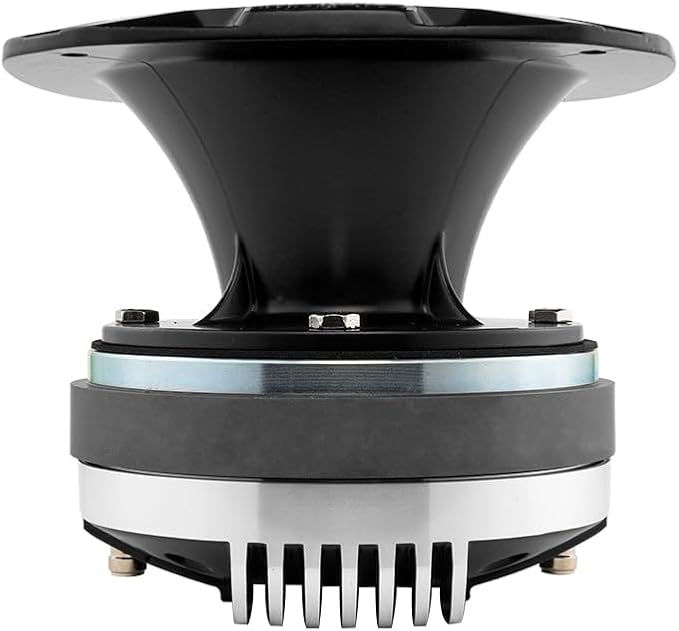DS18 PRO-DKH1S 2" Bolt On Throat Titanium Compression Driver and Aluminum Short Horn Kit - 640 Watts, 8 Ohm