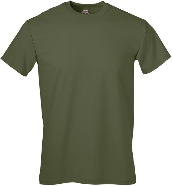 Soffe Men's Soft Spun Military 3 Pack T-Shirts
