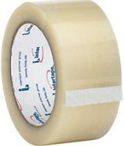 Intertape New 6100 Clear Carton PackingSealing Tape 2" x 110 yd - 1 Roll