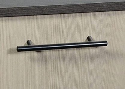 CKP Brand 3489-5 in. (128mm) Steel Bar Pull, Black Powder Coated