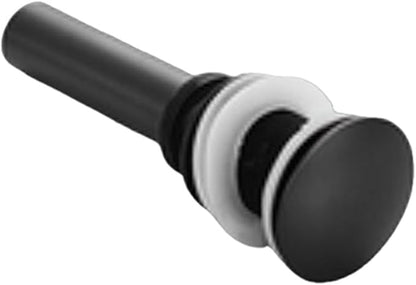 Bathroom Basin Faucet BlackWhite Solid Brass Faucet Tap Hot and Cold Faucet,PopUp with Overflow