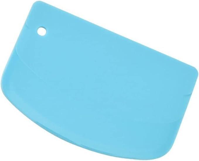 Pastry Plastic Cake Cream Spatula Dough Butter Scraper Baking For Tool Kitchen (Color : Yellow)