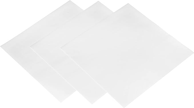 EZ Craft USA Glossy Adhesive Backed Vinyl Sheets (1, White)