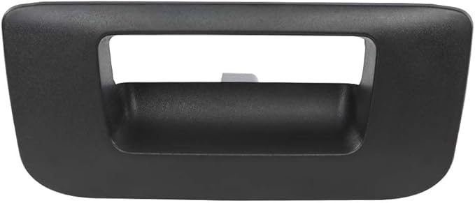 PIT66 Black Tailgate Handle Bezel Compatible with 2007 2008 2009 2010 2011 2012 2013 2014 Chevy SilveradoGMC Sierra GM1916107