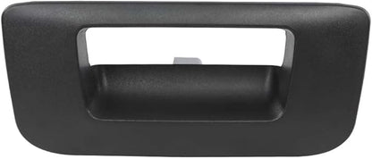 PIT66 Black Tailgate Handle Bezel Compatible with 2007 2008 2009 2010 2011 2012 2013 2014 Chevy SilveradoGMC Sierra GM1916107