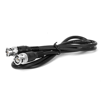 1m BNC Cable - RG58 Coaxial Cable for CCTV Camera - BNC Male to BNC Male Connectors