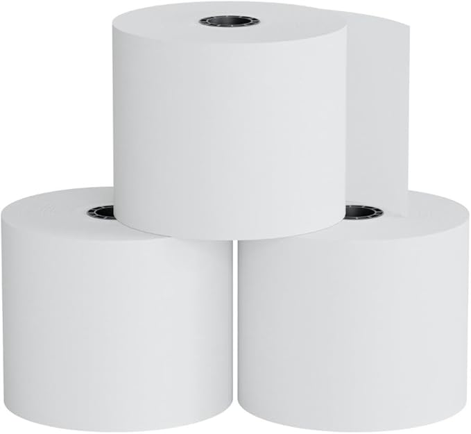 Upgrade Office Supply Adding Machine Calculator Rolls, 2-1/4 x 150 ft, 3 Pack USA