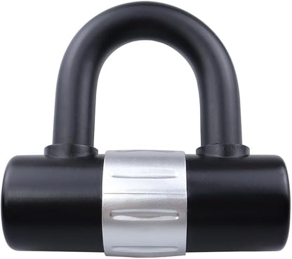 Motorcycle Heavy Duty Bike Lock U Lock Disc Lock for Motorcycle, Bike, Scooter, Generator, Bicycle and Gates