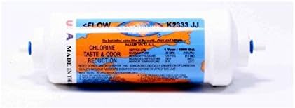 Omnipure K2333-JJ 2 x 6 T33 Acid Wash GAC Carbon Inline Cartridge