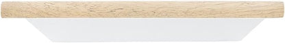 Santa Barbara Design Studio Pizza Rocker Stainless Steel and Oak Cutter, 13" x 4", Pizza My Heart