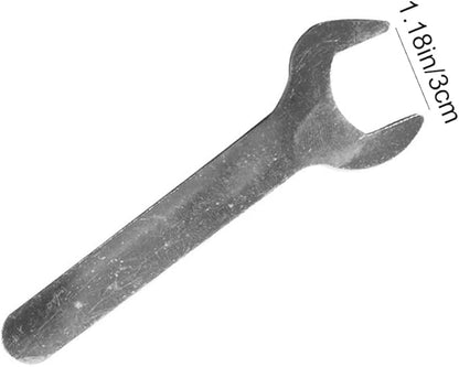 Single Open End Spanner,Flat Spanner 30mm Compression Fitting Spanner,Lightweight Wrench Nut Spannerfor Narrow Space Caravan Fixing
