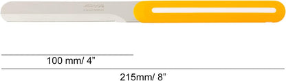 Red Arcos Paring Knife 4 Inch Stainless Steel. Table Knife for Peeling Fruits and Vegetables. Ergonomic Polypropylene Handle. Suitable for all types of food. Series B-Line. (1pc)