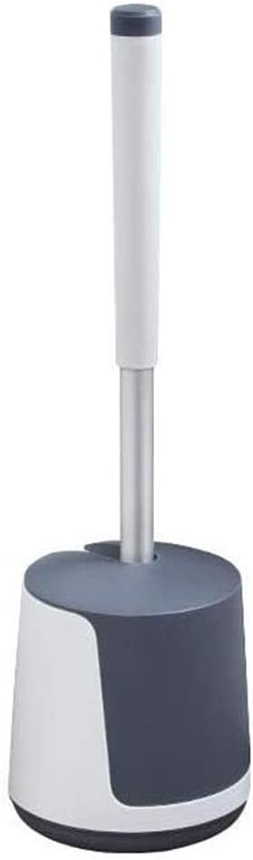 Toilet Brush with Holder Bathroom Silicone Toilet Brushes and Quick Drying Holders Set can Open and Close Automatically