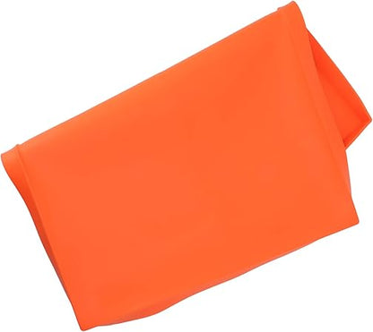 Griddle Mat Heavy Duty Silicone Grill Cover Protects Your Griddle From Debris All Season BBQ Grill Mat (22in Orange)