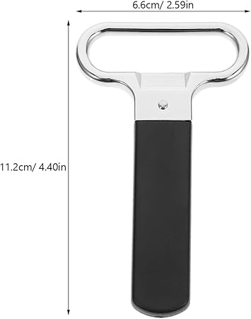 Alipis Bottle Opener, Can Punch Opener Metal Beer Opener Flat Handle Beer Bottle Opener Classic Beer Opener for Home Kitchen Bar Restaurant Party Tools Supplies