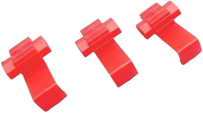 10PCS Red 0.5-1.0mm2 22-18 AWG Lock Wire Electrical Cable Connectors Quick Splice Terminals Crimp Adaptetr Socket