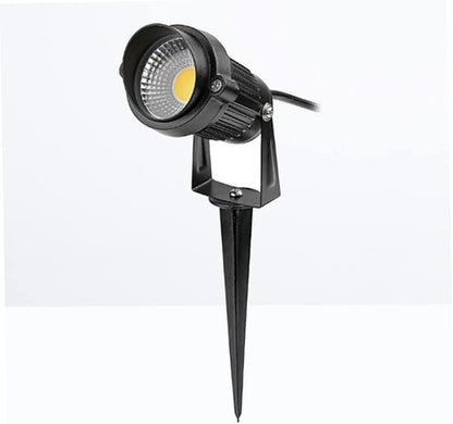 Angoily Outdoor Led Landscape Spotlight Cob Stake Light for Garden Pathway Decor Heavy Duty Warm Light for All Weather Conditions
