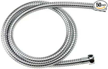 Wilchie Huierqi Shower Tube, Hand Shower Hose for Bathtime (59" chrome)