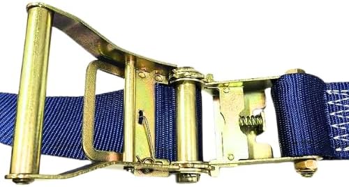 2" x 20' Logistic E-Track Ratchet Straps  Heavy-Duty Cargo Tie-Downs for Trucks, Vans  More
