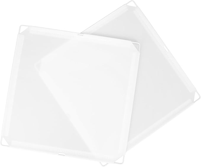 ABOOFAN 2 Pcs Portable Clothes Closet Plastic White Modular Wardrobe Accessories Heavy Duty Shelving Wardrobe Plastic Parts