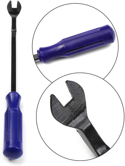 Auto Trim Rivet Removal Tool Kit, Fastener Car Panel Door Interior Window Tool, Auto Clip Fastener Remover Pry Tool, Clip Puller Rivet Removal Tool