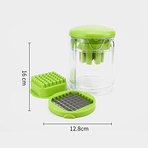 Easy to clean potato cutter, ultra blade potato cutter dishwasher safe, frying cutter - red