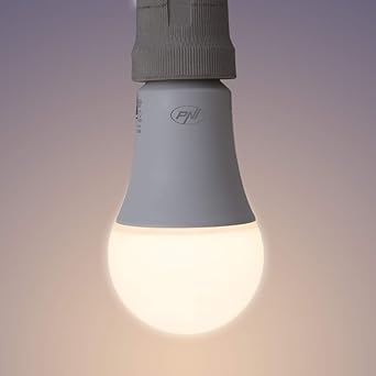 PNI SB9 W Intelligent SmartHome 9 W with Adjustable LED Light, Compatible with Google Home Alexa White