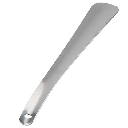 Long Handle Shoehorn, 11.8" Professional Stainless Steel Metal Shoe Horn Long Handle Shoe Horn for Men Women Seniors Elderly