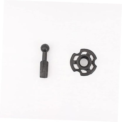 2Pcs Mannequin Head Stand for Wig Display Sturdy Wig Head Holder for Hairdressing Styling Hat Display Black