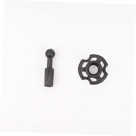 2Pcs Mannequin Head Stand for Wig Display Sturdy Wig Head Holder for Hairdressing Styling Hat Display Black