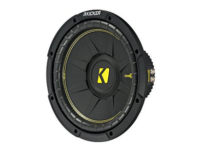 Kicker CWCS104 CompC 10" Subwoofer Single Voice Coil 4-Ohm