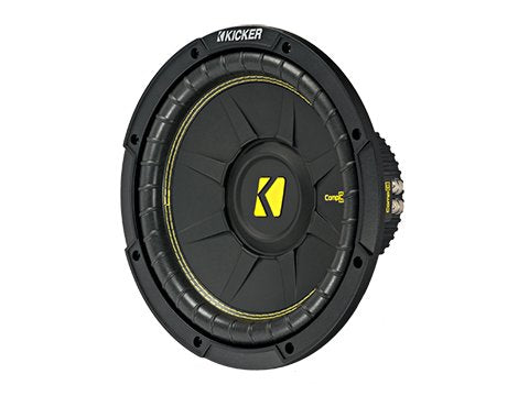Kicker CWCS104 CompC 10" Subwoofer Single Voice Coil 4-Ohm