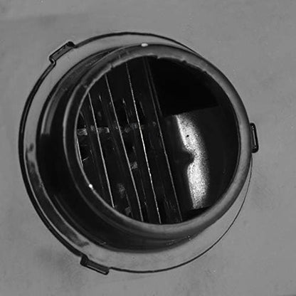 Keenso Car heating fan, car heater, defroster, 4-hole heating fan, 12 V, defroster, 800 W