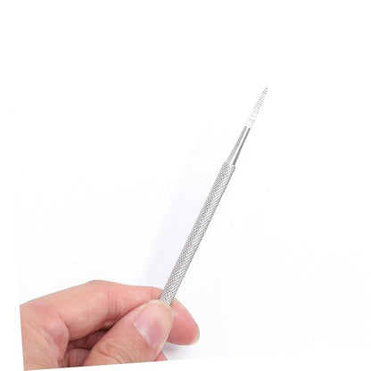 MERRYHAPY 6 Pcs Nail Care Kit Stainless Steel Cuticle Remover Pusher Peeler Scraper Nail Cleaner Tool Set