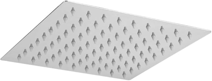 Zerone Rain Showerhead, 8 inch Stainless Steel Rainfall Shower Bathroom Top Sprayer Showerheads Sprinkler