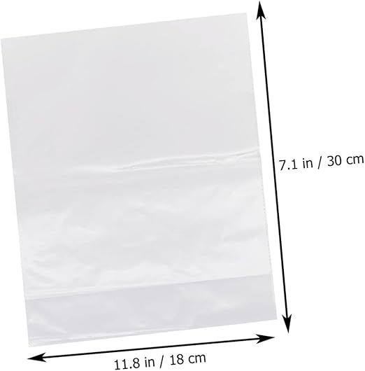 Healeved 1 Set Transparent Packaging Bag Clear Packaging Bags Sweet Storage Bags Cookie Packaging Bags Packing Bag Paper Bags for Food Biscuit Packing Bag Cellophane Bags Candy Plastic