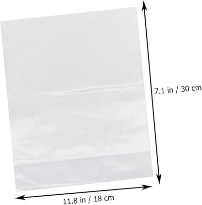Healeved 1 Set Transparent Packaging Bag Clear Packaging Bags Sweet Storage Bags Cookie Packaging Bags Packing Bag Paper Bags for Food Biscuit Packing Bag Cellophane Bags Candy Plastic