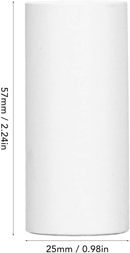 10Rolls 2.24 x 0.98in Thermal Printer Paper, White Printable Thermosensitive Thick Paper Thermal Paper Rolls for Small Printer