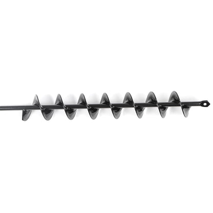 Auger Spiral Drill Bit 32in x 2in Extended Length Auger Drill Bit for Planting Bulb Flower and Bedding Garden Plant Auger