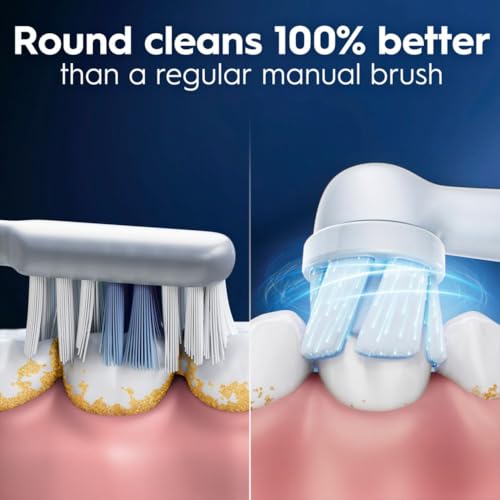 Oral-B iO Ultimate Clean Replacement Brush Heads, 5 Count, 4 Ultimate Clean + 1 Gum & Sensitive White