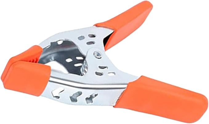 Mikikit Metal Spring Clamp Heavy Duty Frame Clip for Woodworking Stable and Design Non- for Carpentry and Crafts Projects
