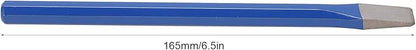 6.5 in masonry chisel, alloy steel flat utility chisel, cement chisel, engineering masonry tool for cutting, carving, and chiselling