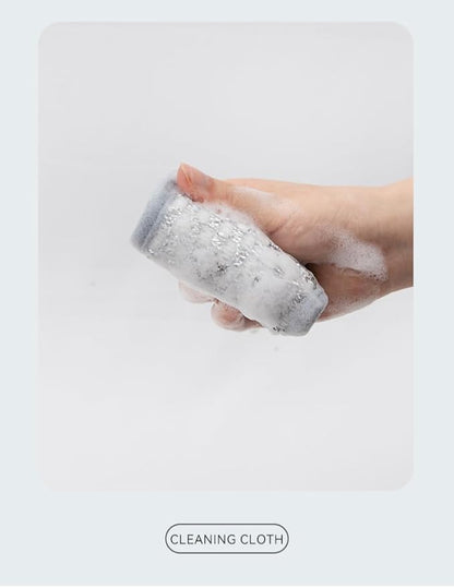 Multi-Purpose Scrub Sponges for Kitchen Scrub-it-Non-Scratch Double-Side Double-Effect Microfiber Sponge Along with Heavy Duty Scouring Multi-Purpose Sponges Kitchen (1 pc)