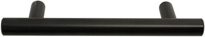 CKP Brand 3489-5 in. (128mm) Steel Bar Pull, Black Powder Coated