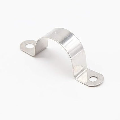10 Pieces 25mm U-Pipe Clips with Rubber Cushioned Cable Clamp Rubber Lined U Clips EPDM Rubber Lined Mounting Brackets U Shaped Pipe Tube Wire Clamps Clips for Tube Or Wire Cord Installation