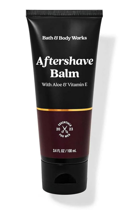 Bath and Body Aftershave Balm With Aloe & Vitamin E for Men - 3.4 OZ