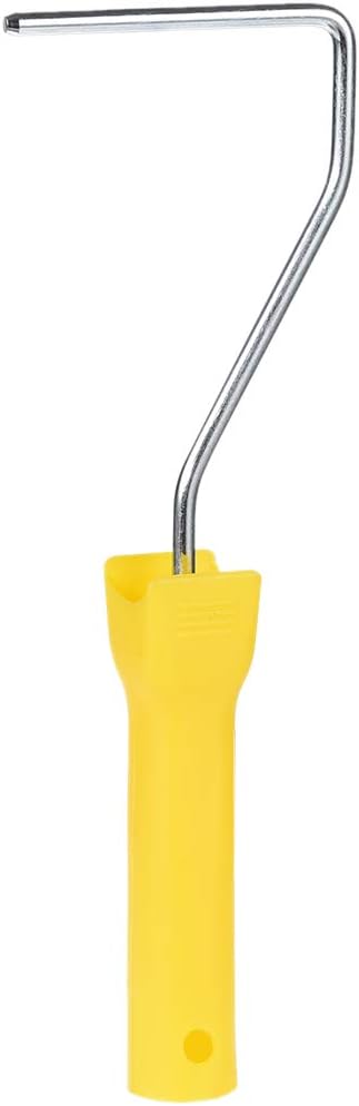 uxcell Mini Paint Roller Frame 4 Inch Plastic Handle for Wall Repair Painting