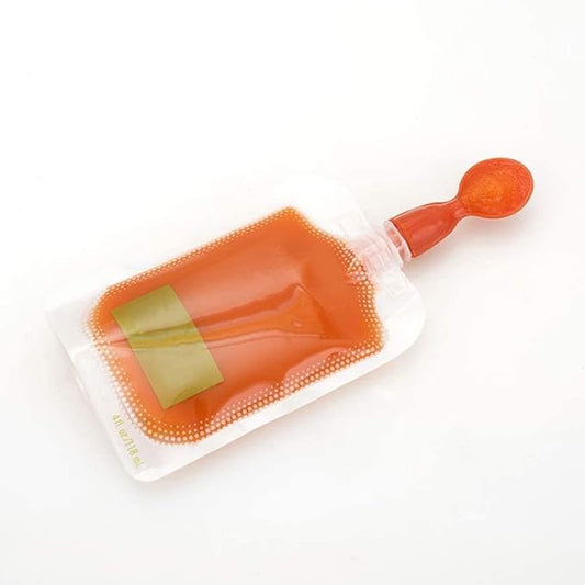 10PCS Disposable Squeeze Pouches, Baby Food Storage Weaning Puree Squeeze Pouch Bags Toddler Kids Squeezable Pouch, Baby Food Bag Storage, Easy to Fill with Puree for Weaning Babies