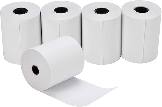 3 18 x230 Thermal Paper Rolls POS Cash Register Thermal Receipt Printer Paper, Pack of 5