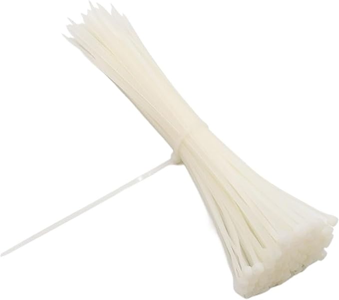 100PCS 3 X 6080100120150200mm White Black Milk Cable Wire Zip Ties Self Locking Nylon Cable Tie (Color : Black, Size : 3 x 150mm)
